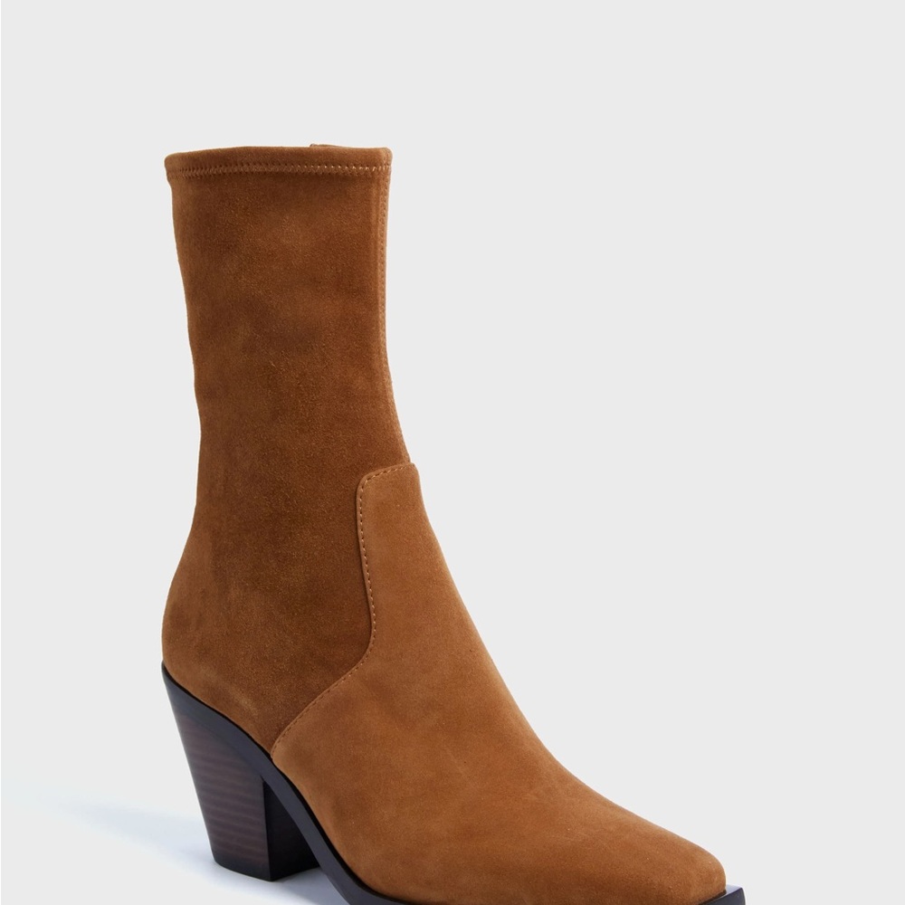 Loeffler Randall Tan Heeled Boots